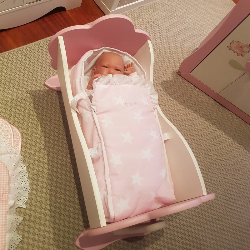 Armario y cuna Madera para munecas Vinted