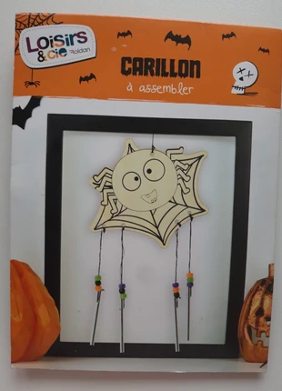Kit per costruire un carrillon a forma di ragno, marque: halloween, état: Neuf avec étiquette, 5,00 €, 5,95 € Protection acheteurs incluse