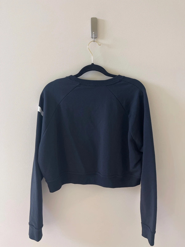 Nike swoosh cropped crewneck sweatshirt 4