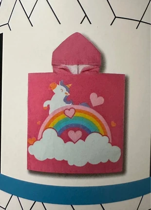 Poncho Enfant Neuf taille 2 à 5 ans - Peignoir enfant neuf, merk: Villa Volance, staat: Nieuw met prijskaartje, maat: 24-36 maanden / 92 cm, € 9,00, € 10,15 inclusief Kopersbescherming