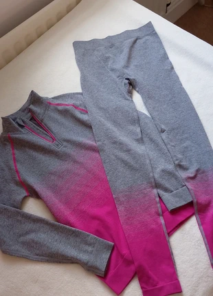 pink and grey skins/thermals, brand: Crivit, condition: New without tags, size: 12 years / 152 cm, £2.00, £2.46 includes Buyer Protection