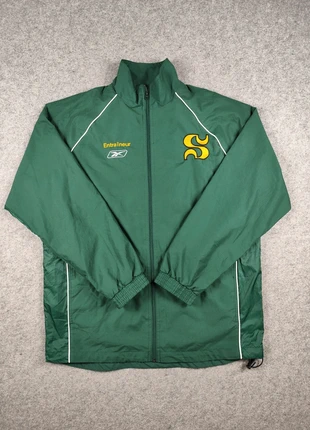Veste vintage Reebok Université de Sherbrooke Vert & Or – Années 90 – Taille M, marke: Reebok, zustand: Gut, größe: M, 39,00 €, 41,65 € inklusive Vinted-Käuferschutz