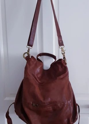 Sac Shopper en cuir camel AS98, brand: A.S.98, condition: Very good, €210.00, €221.20 includes Buyer Protection