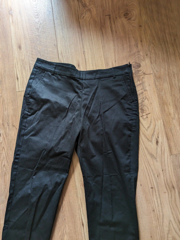 elegante Hose schwarz, Größe 40 3