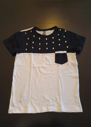 T-shirt, marke: RIVALDI BLACK, zustand: Neu, größe: 10 Jahre / 140, 1,00 €, 1,75 € inklusive Vinted-Käuferschutz