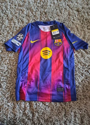 Barcelona Home Strip, brand: Nike, condition: New with tags, size: 7 years / 122 cm, £20.00, £21.90 includes Buyer Protection