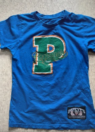 “Popeye’s Supplements Logo Tee – Size S – Bold & Vintage Style!”, marque: Rare, état: Très bon état, taille: S, 12,95 €, 14,30 € Protection acheteurs (Pro) incluse