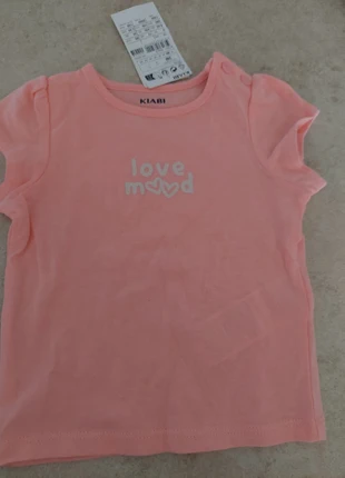 Maglietta neonata, marca: Kiabi, estado: Nuevo con etiquetas, tamaño: 1-3 meses / 56 cm, 3,00 €, 3,85 € Protección al comprador incluida