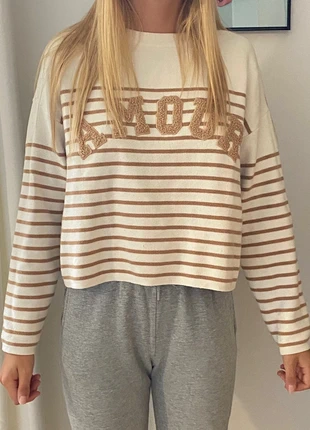 Pull femme rayé, marke: Graciela, zustand: Sehr gut, größe: Einheitsgröße, 11,00 €, 12,25 € inklusive Vinted-Käuferschutz