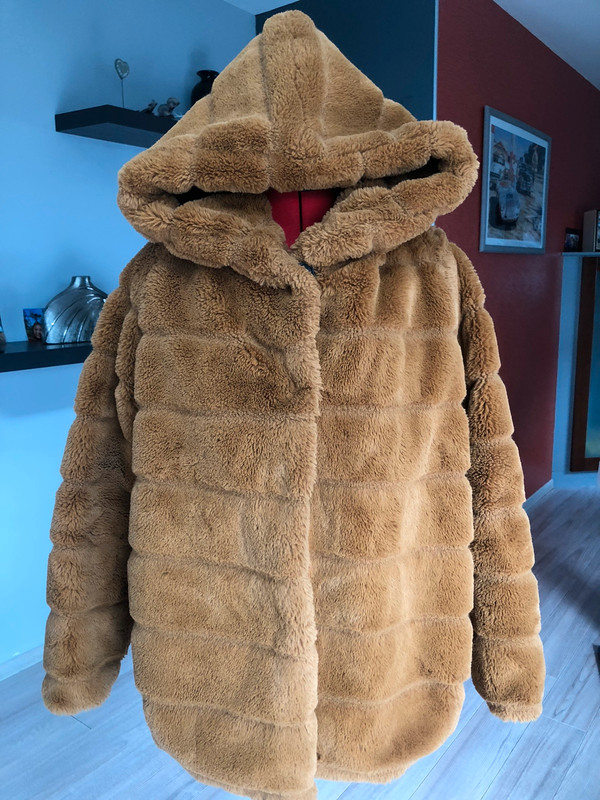 Manteau fausse fourrure Vinted