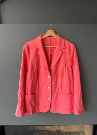 Blazer corail en coton River Woods, merk: River Woods, staat: Heel goed, maat: XL / 42 / 14, € 5,00, € 5,95 inclusief Kopersbescherming