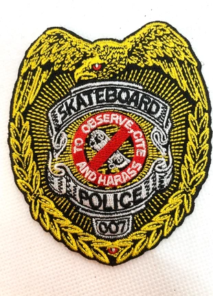 Powell Peralta Patch Skate Skateboard Police, brand: Powell Peralta, condition: New with tags, €8.00, €9.10 includes Buyer Protection Pro