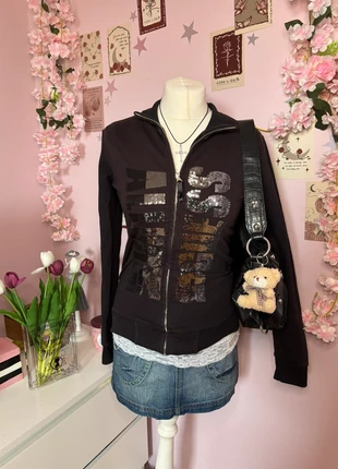 Y2K sequin guess zip up, brand: GUESS, condition: Very good, size: M / 38 / 10, €22.00, €23.80 includes Buyer Protection
