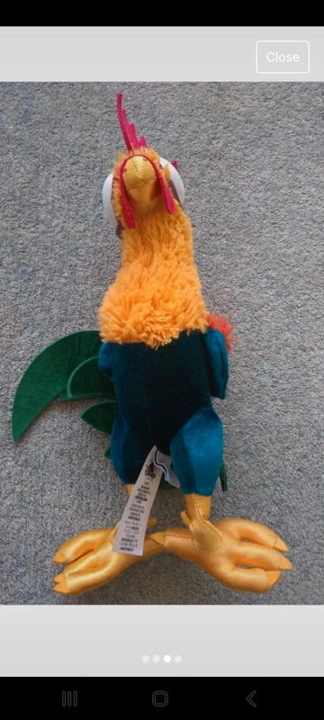 Disney Store Moana Hei Hei Plush Rooster Chicken Soft Plush Toy 13 Vinted