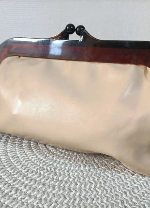 Porte Monnaie / Trousse / Pochette beige marron style vintage, marque: sans marque, état: Bon état, 8,00 €, 9,10 € Protection acheteurs (Pro) incluse