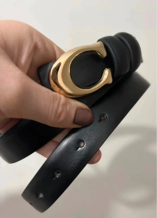 Sculpted C belt Black Gold, brand: no brand, condition: New without tags, size: 42 inches, £7.00, £8.05 includes Buyer Protection