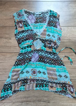 Flowy Fairycore Top ethno Muster, marque: Made In Italy, état: Très bon état, taille: M / 38 / 10, 14,00 €, 15,40 € Protection acheteurs incluse