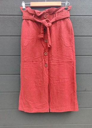 Jupe mi-longue terracotta Zara Taille XS, marke: Zara, zustand: Sehr gut, größe: XS / 34 / 6, 5,00 €, 5,95 € inklusive Vinted-Käuferschutz