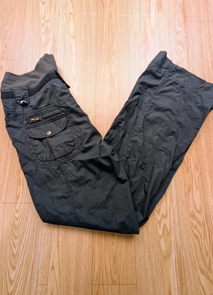 Pantalon baggy de maternité Kiabi – Noir – Taille 38/40 – Transformable en pantacourt, merk: Kiabi, staat: Heel goed, maat: M / 38 / 10, € 4,70, € 5,64 inclusief Kopersbescherming Pro