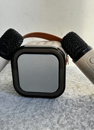 Mini Enceinte Bluetooth Karaoké – Rose nude, état: Bon état, 10,00 €, 11,20 € Protection acheteurs incluse