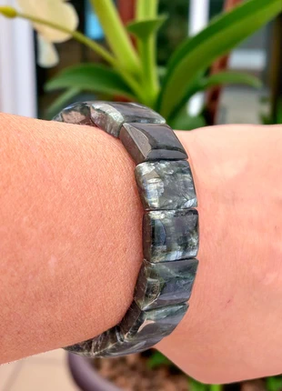 Bracelet Séraphinite en pierre, estado: Muy bueno, 53,00 €, 56,35 € Protección al comprador incluida
