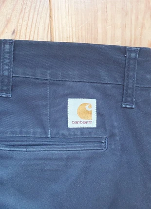 pantalon cahartt bleu foncé taille W28/FR38, merk: Carhartt, staat: Heel goed, maat: W28 | FR 38, € 35,00, € 37,45 inclusief Kopersbescherming