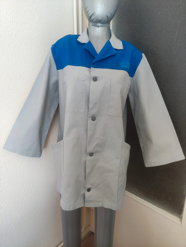 Veste bleue de travail taille 40