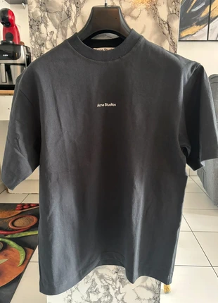 T-shirt Acne Studios noir logo imprimé (XS), marque: Acne Studios, état: Très bon état, taille: XS, 72,00 €, 76,30 € Protection acheteurs incluse