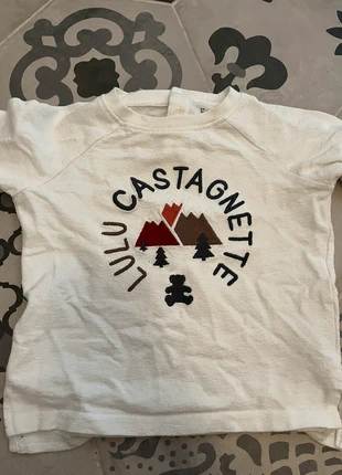 Tee shirt ou pull léger, marke: Lulu Castagnette, zustand: Sehr gut, größe: 18–24 Monate / 86, 2,00 €, 2,80 € inklusive Vinted-Käuferschutz