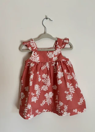 Pink floral print dress by Petit Bateau, 6 months, brand: Petit Bateau, condizioni: Nuovo senza cartellino, taglia: 6-9 mesi / 68 cm, €12.50, €13.83 include la Protezione acquisti