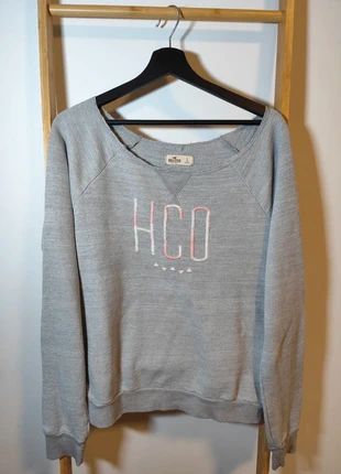 Hollister – Sweatshirt gris logo HCO – Taille L, marque: Hollister, état: Très bon état, taille: L / 40 / 12, 6,00 €, 7,00 € Protection acheteurs incluse