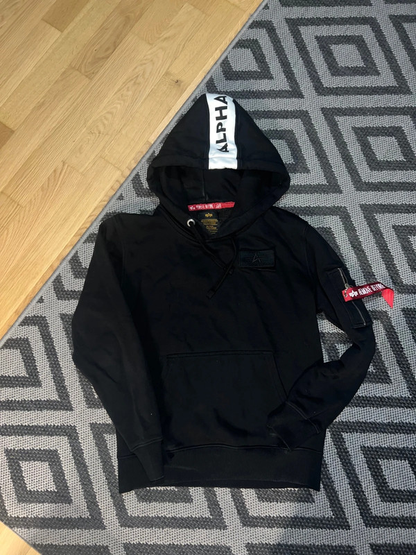 Alpha Industries Hoodie XS schwarz Vinted