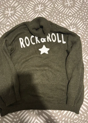 Pull rock and roll kaki, brand: Boutique indépendante, condition: Very good, size: One size, €4.00, €4.90 includes Buyer Protection
