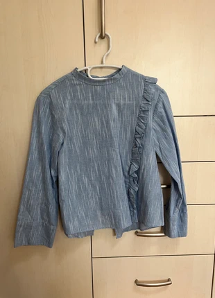 chemisier bleu vintage , marque: Zara, état: Neuf sans étiquette, taille: 14 ans / 164 cm, 7,00 €, 8,05 € Protection acheteurs incluse