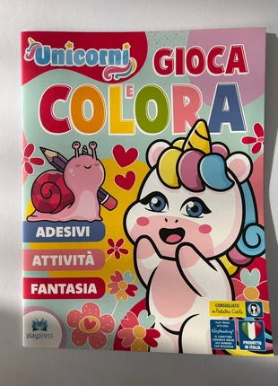 Piccolo libro da Colorare, attività e stickers degli Unicorni, état: Neuf avec étiquette, 3,00 €, 3,85 € Protection acheteurs incluse