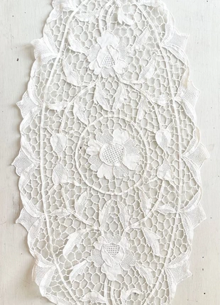 Superbe napperon au crochet en coton blanc vintage, marque: Vintage, état: Très bon état, 14,00 €, 15,40 € Protection acheteurs (Pro) incluse