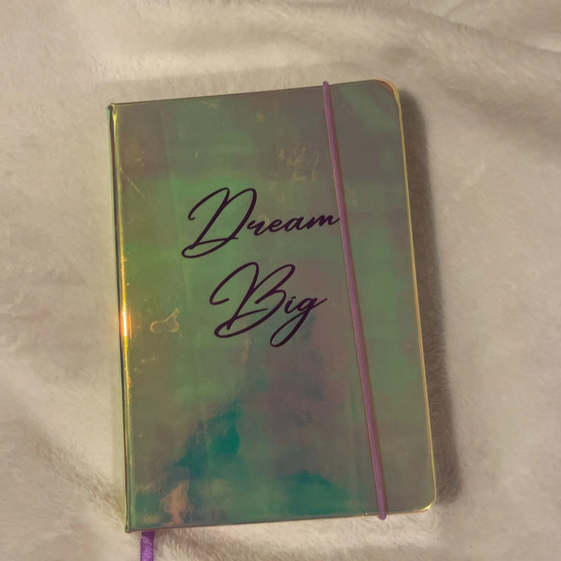 “Dream big” journal 1