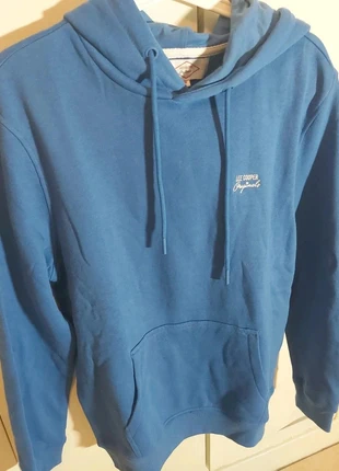 Sweat à capuche Lee Cooper Originals - Taille M - Bleu, marca: Lee Cooper, estado: Muy bueno, tamaño: M, 13,00 €, 14,35 € Protección al comprador incluida