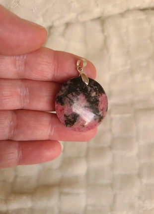 Pendentif Rhodonite, marca: lithotherapie, estado: Nuevo sin etiquetas, 12,00 €, 13,30 € Protección al comprador incluida