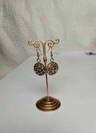 Boucles d'oreilles léopard , estado: Muito bom, €5.00, €5.95 inclui Proteção do Comprador