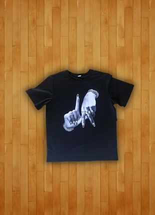 T-Shirt Y2K Noir/Blanc à Manche Courtes Unisexe | Aesthetic Vintage 2000s Streetwear, marca: y2k, estado: Nuevo sin etiquetas, tamaño: S, 18,00 €, 19,60 € Protección al comprador incluida