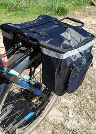 Sacoches vélo doubles – 18 L – neuves, jamais utilisées, condition: New without tags, €20.99, €22.74 includes Buyer Protection