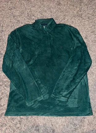 Polaire Chaps 1/4 Zip Vert taille XL, marque: CHAPS, état: Très bon état, taille: XL, 11,00 €, 12,25 € Protection acheteurs incluse
