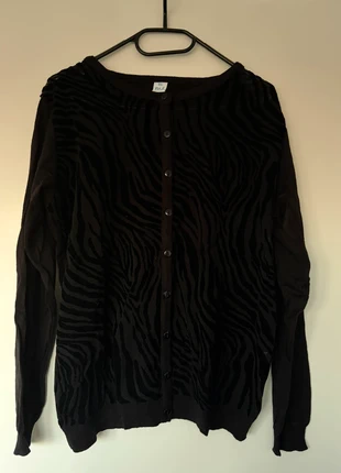 MS Mode Mesh tule Truitje zwart– Fluweel Zebra Print – Maat XL, marque: M&S Mode, état: Neuf sans étiquette, taille: XL / 42 / 14, 10,00 €, 11,20 € Protection acheteurs incluse