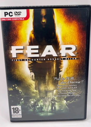 🇫🇷 Fear Pc 📀 Dvd rom jeu complet F.E.A.R., staat: Heel goed, € 1,00, € 1,75 inclusief Kopersbescherming