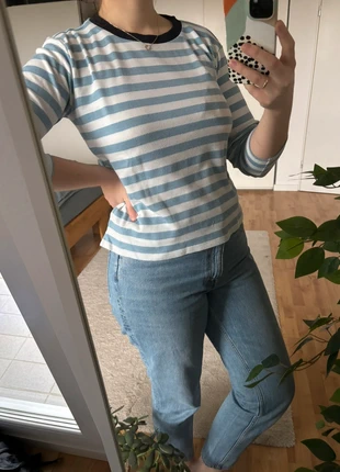 MBYM Longsleeve blue stripes, merk: MbyM, staat: Heel goed, maat: M / 38 / 10, € 20,00, € 21,70 inclusief Kopersbescherming