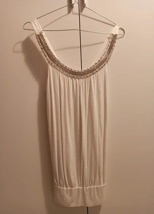 Canotta bianca, zustand: Gut, größe: Einheitsgröße, 3,00 €, 3,85 € inklusive Vinted-Käuferschutz