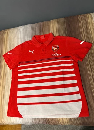 Polo Puma Arsenal Fly Emirates, marke: Puma, zustand: Sehr gut, größe: L, 25,00 €, 26,95 € inklusive Vinted-Käuferschutz