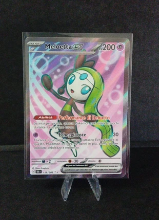 Carta Pokémon Meloetta Ex 159/086 Collezione Luce Nera Ita, marque: Pokémon, état: Très bon état, 1,50 €, 2,28 € Protection acheteurs (Pro) incluse
