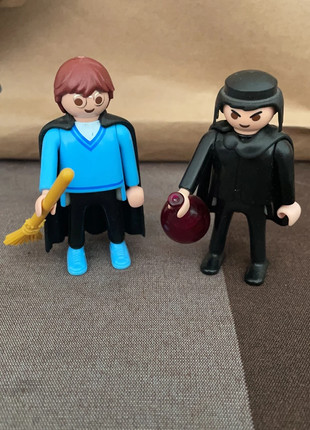 Playmobil custom Harry Potter y Snape